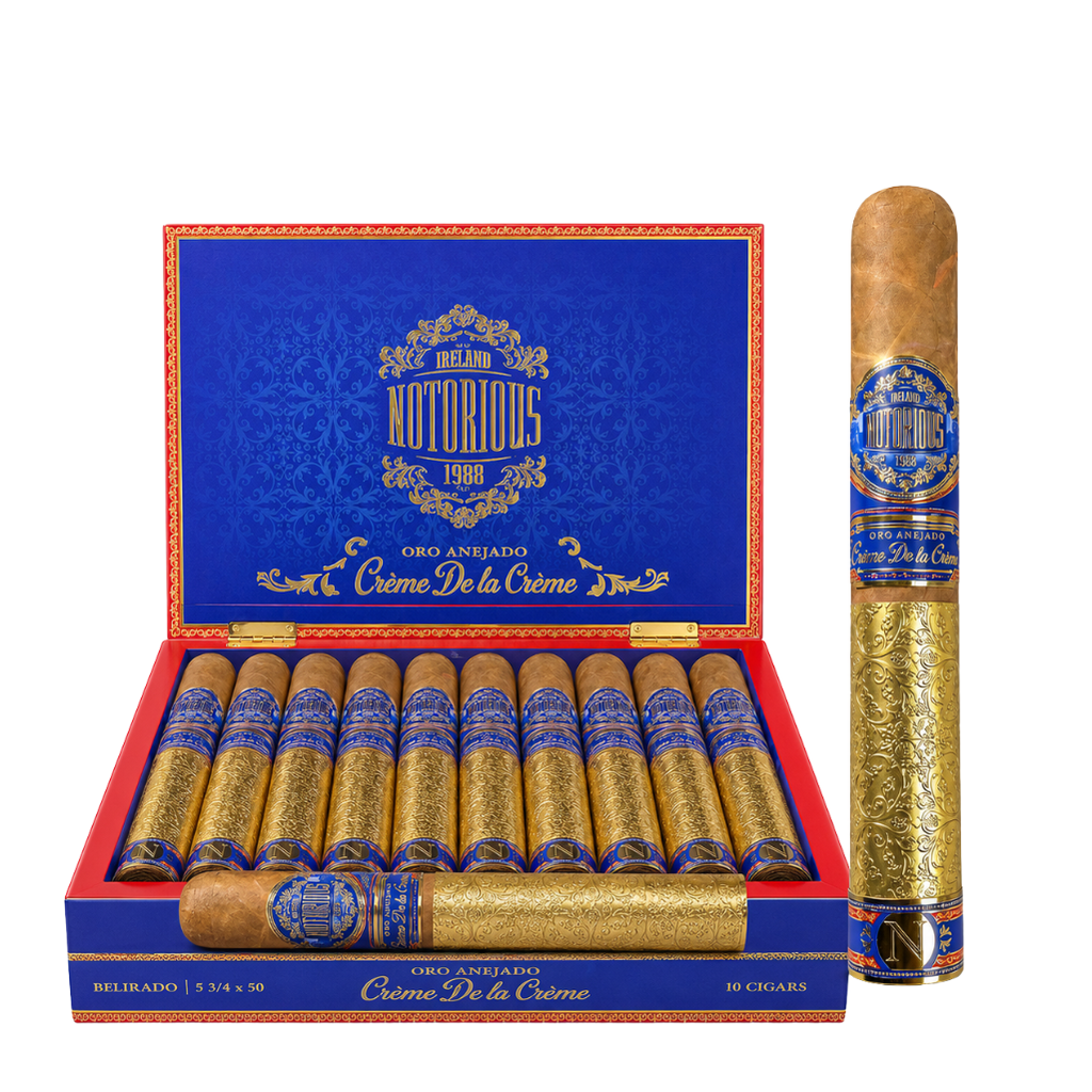 Notorious Cigars Crème De La Creme Belirado 5.75X50 -10ct