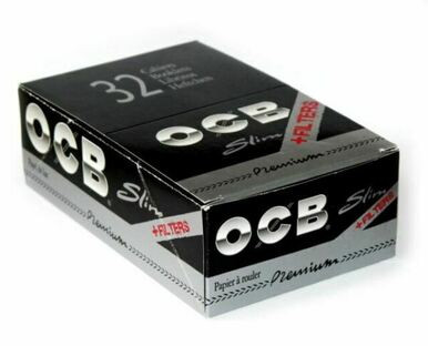 [OCBSLMRPFLT/32] OCB Premium Slim Papers & Filter - 32ct