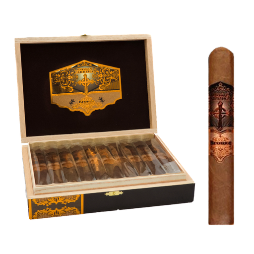 [ECBRNZCROS07/10] Esteban Carreras Bronze Cross Toro 5.5 x 54 - 10ct