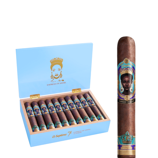 [ELSEPTMOSHEBA60/10] El Septimo Emperor Cigar Collection Empress Sheba Madurdo Gordo 6 x 60-10ct
