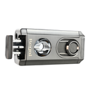 Regal Ultra Quad Torch Lighter with Built in V-Cutter & Cigar Rest