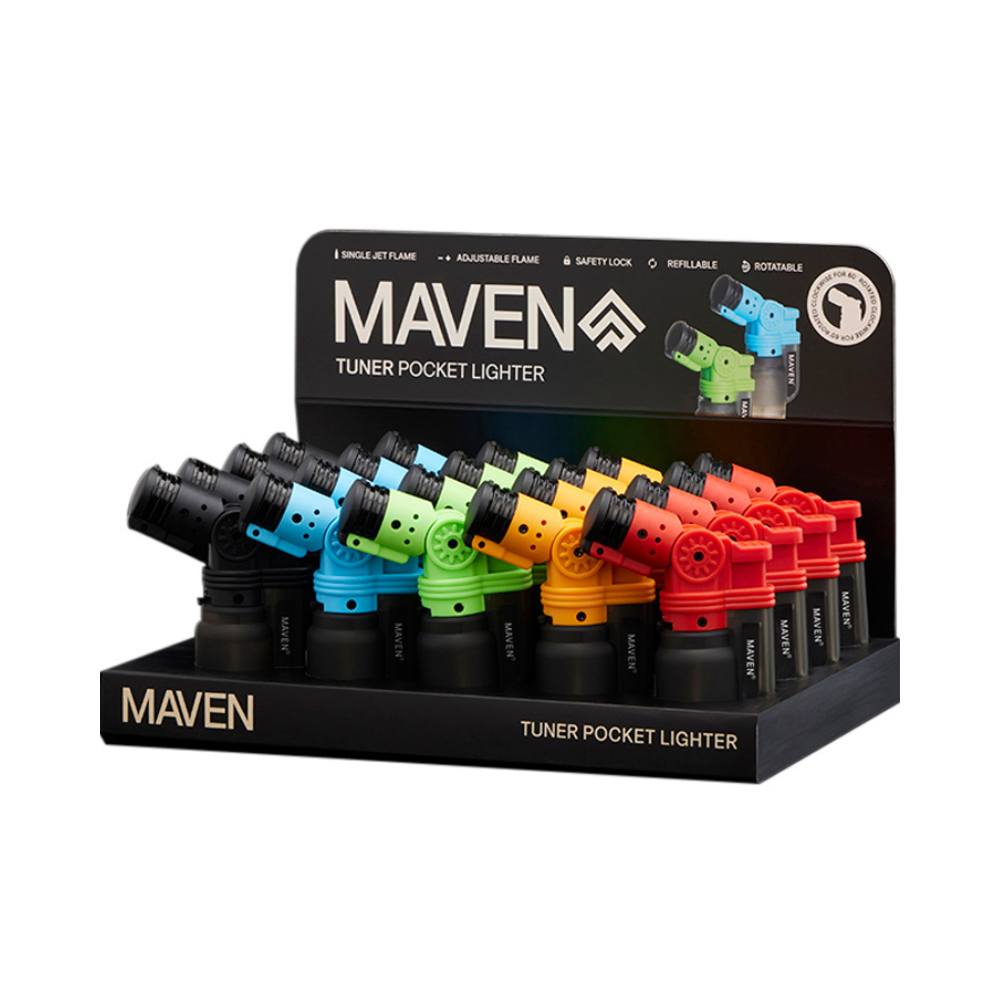 Maven Tuner Pocket Lighters - 20ct
