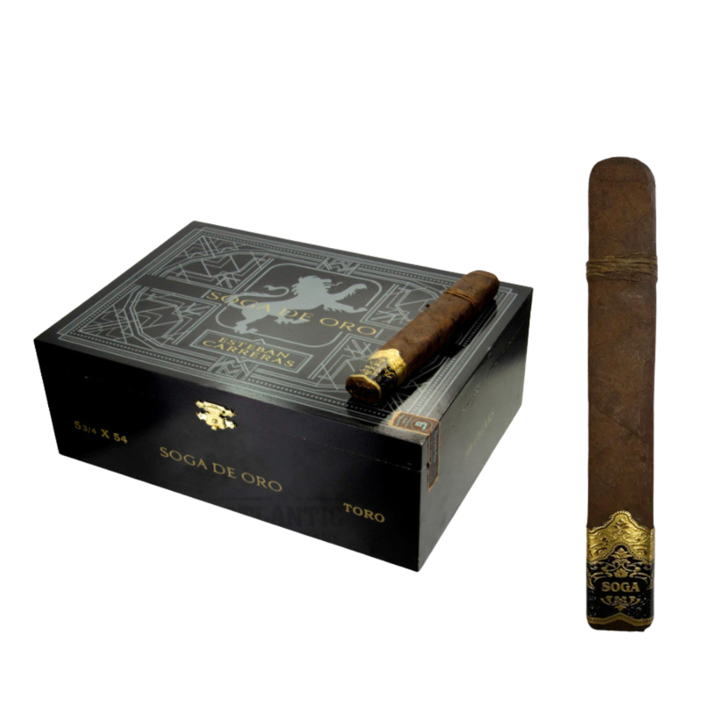 Esteban Carreras Soga De Oro Maduro Toro 5.75 x 54 - 10ct