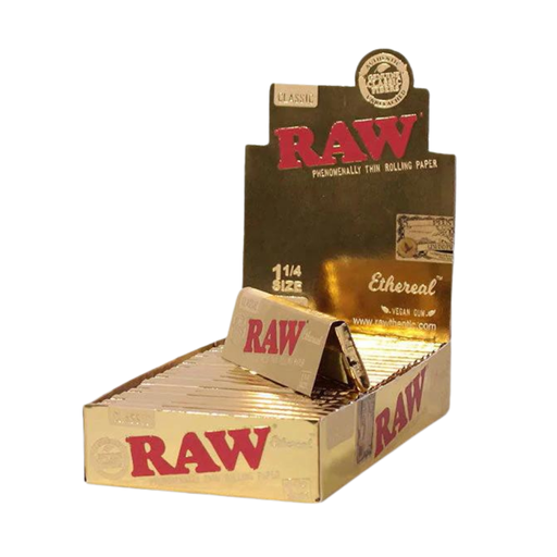 [RAWCLETHL114/24] RAW Classic Ethereal 1 1/4 Slim Rolling Papers - 24ct