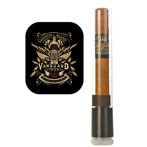 [VGCONVAN04/20] Vanguard Connecticut Vanilla Corona Glass Tube 5.5 x 42 - 20ct