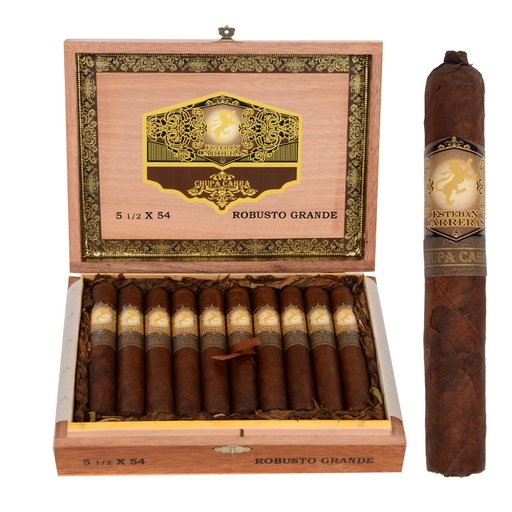 [ECCPCN07/10] Esteban Carreras Chupa Cabra Natural Toro 6 x 50 - 10ct 
