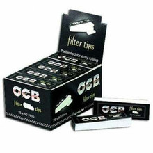[OCBBLACKFT/25] OCB Black Premium Filter-Tips - 25ct