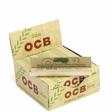 [OCBORSLMRP/50] OCB Organic Hemp Slim Rolling Papers - 50ct