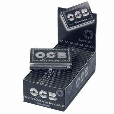 [OCBDBLSWRP/25] OCB Premium Double Single Wide Rolling Papers - 25ct