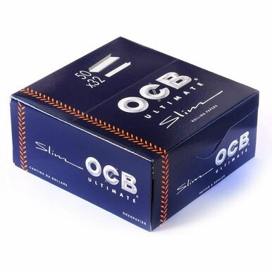 [OCBULTSLMRP/50] OCB Ultimate Slim Rolling Papers - 50ct