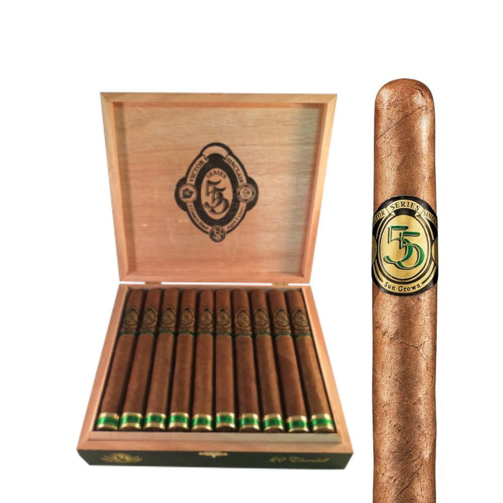Victor Sinclair Series 55 Green Label - Sun Grown Robusto 5 x 50 - 10ct ...