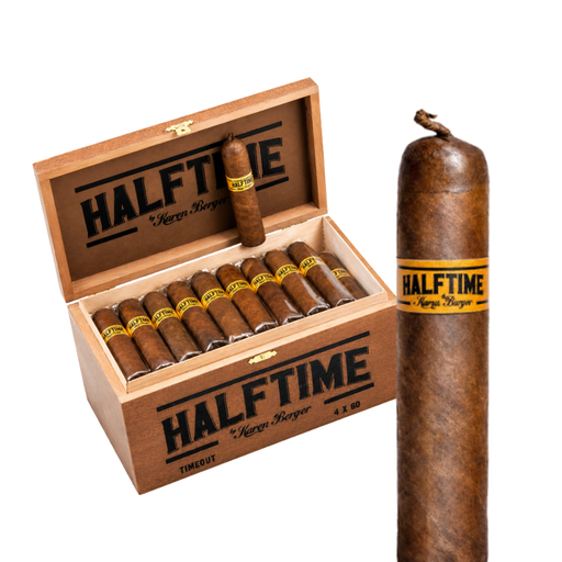 [KARENHALFTIMEHB60/10] Karen Berger Halftime Habano 4x60 -10ct