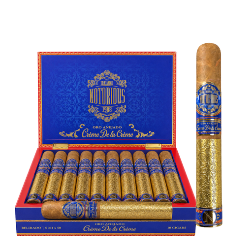 [NOTORCREMDE09/10] Notorious Cigars Crème De La Creme Belirado 5.75X50 -10ct